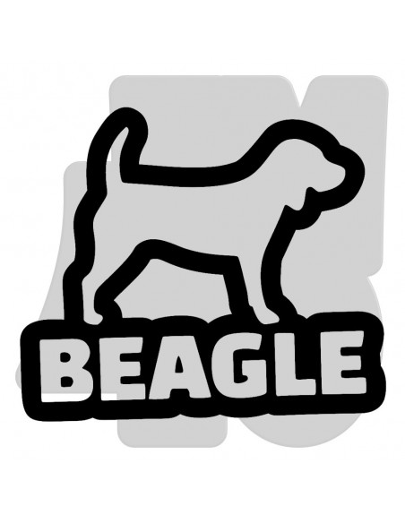 Samolepka Beagle 008