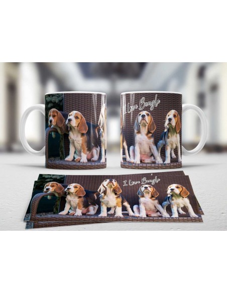 Hrnek Beagle štěňata 002