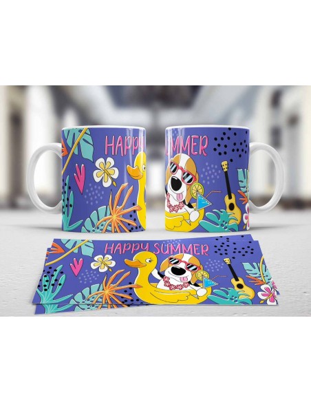 Hrnek Happy summer Beagle