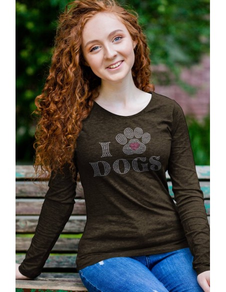Dámské tričko dr I LOVE DOG